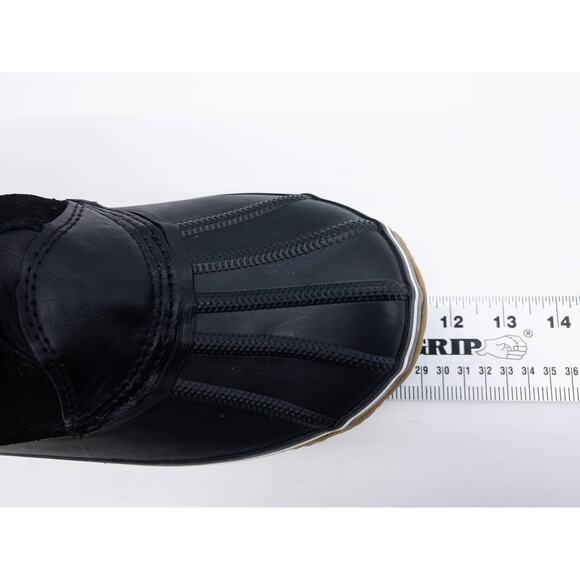 BEARPAW Denali Suede Shearling Cuff Accent Winter Duck Boots Black 10 Women's - Picture 13 of 14